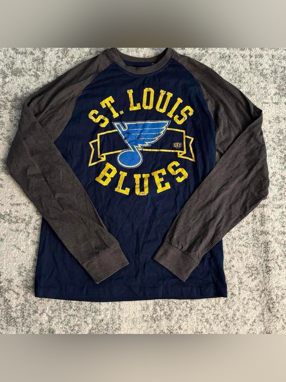 Old Time Hockey St. Louis Blues Long Sleeve Shirt New With Tags Size Small
